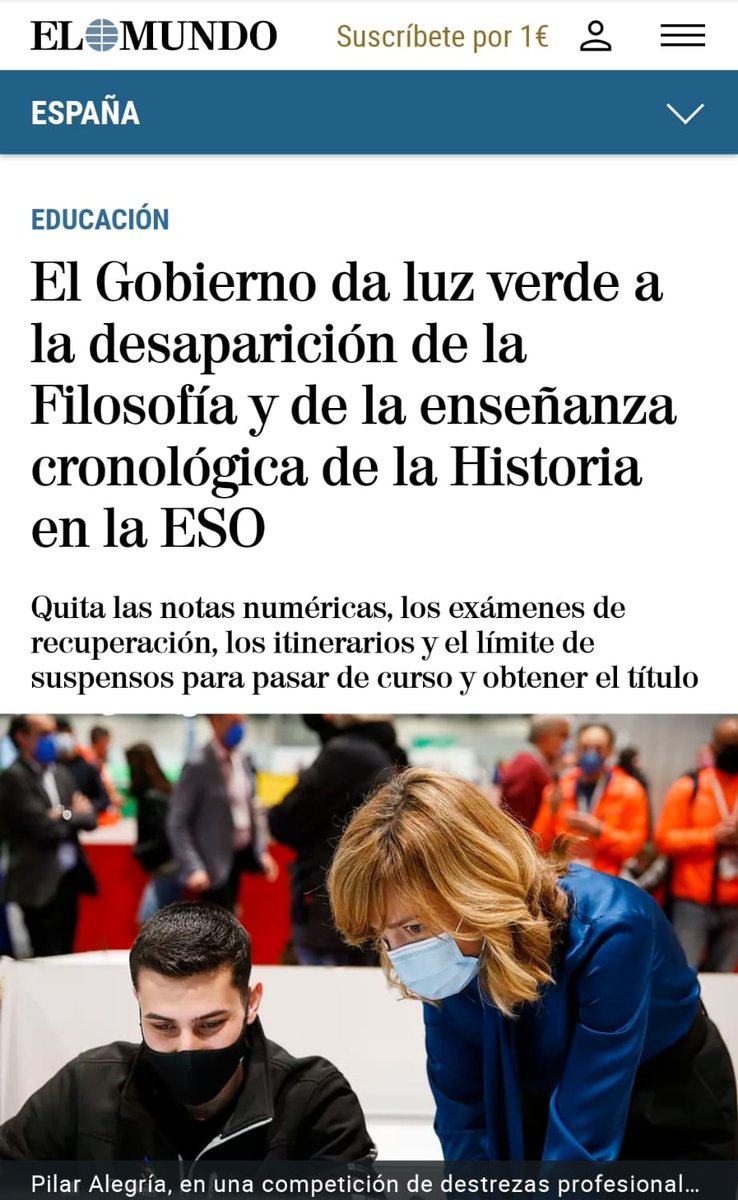 Ayer terminamos el día con esta noticia. Lo sabíamos, llevamos meses sabiendo que esto iba a pasar y tratamos de remediarlo. Manifestaciones, recogidas de firmas, apoyo de personajes del mundo de la cultura... todos unidos en defensa de la #filosofíaobarbarie No nos han escuchado