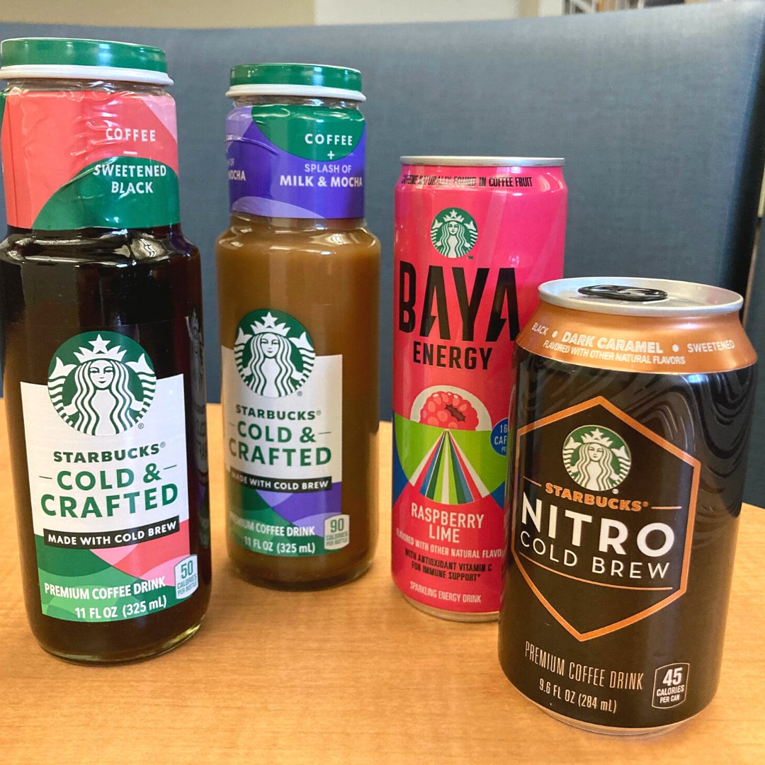 New Starbucks beverages available in the Ichabod Shop. #washburnuniversity
