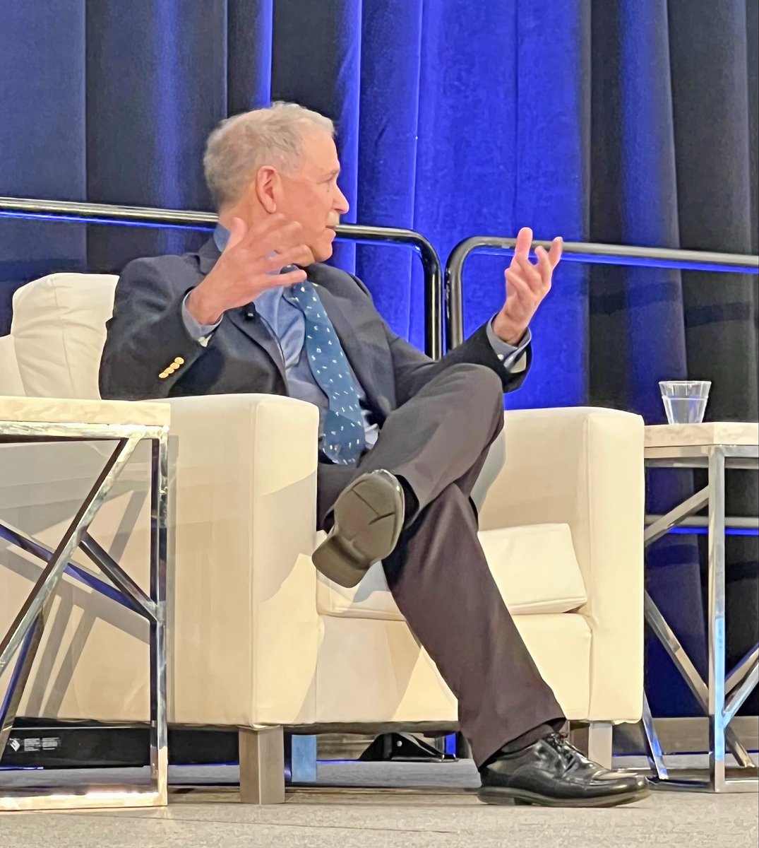 Battelle's tweet photo. #Climate22 panel @NREL Director Martin Keller moderated a discussion between Francis Wiese @Stantec John Grunsfeld @SciAstro Bill Easterling @penn_state. To accelerate innovations in decarbonization, convergent sciences can help predict a resilient Earth Systems Model. https://t.co/y1G1mXqP3P