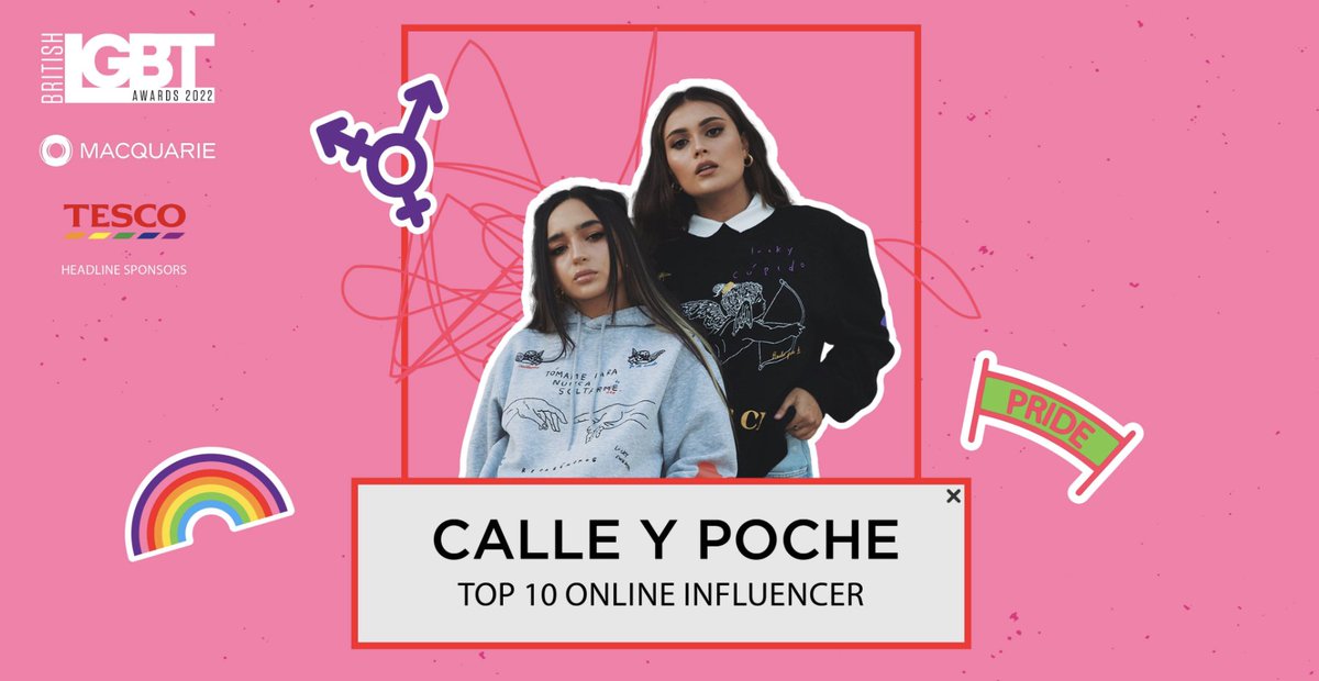 BritLGBTAwards's tweet image. Have you voted in the British LGBT Awards yet?

There's only a little over two weeks to get your votes in for your favorites!!

@CalleyPoche are nominated in our 🌸 Online Influencer🌸 category 👀

Vote here 👇👇👇
britishlgbtawards.com/vote-now