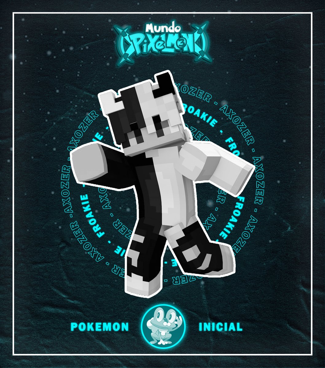 JoelCGA's tweet photo. Un poco tarde pero pude hacer un fan-art individual  para cada integrante de @Mundo_Pixelmon con su skin y Pokémon inicial. Los subiré por equipos. ✨

Cualquier interacción❤️o🔁me ayuda a que los streamers los puedan llegar a ver! (1/11)
#MundoPixelmon3 #axozer #fanart https://t.co/AkG6Y2rIBo