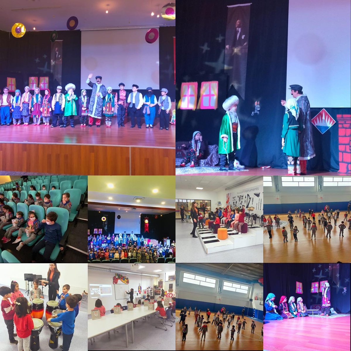 bk_corum's tweet photo. Tiyatro Haftası Kapsamında Çevre Anaokullarını misafir edip, Tiyatro gösterimizi sergiledik.👏🎭🎭
Bizlere eşlik ettiğiniz için teşekkür ederiz.🧿🌼
#bkçorum❤️💙 https://t.co/CHT7z9DpM0