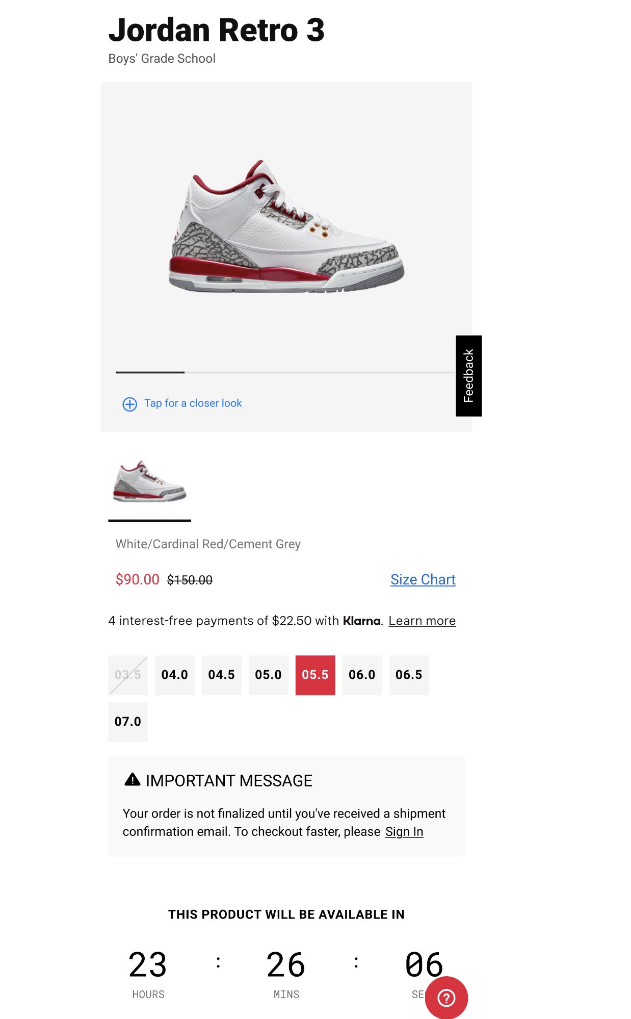 jordan 3s footlocker