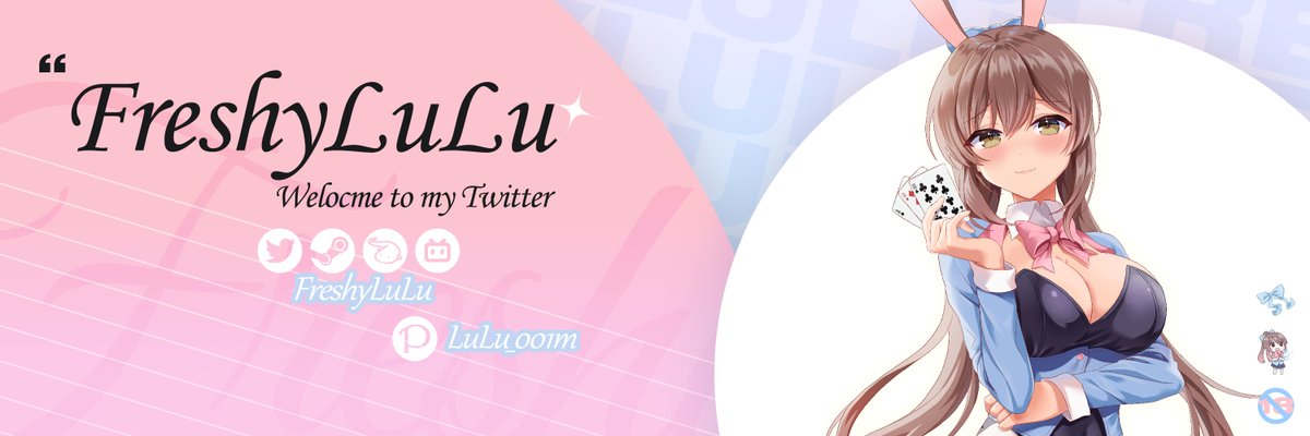 更新了Twitter的Banner：
原来的                       ->                            现在的 https://t.co/V4tmWl1fCG
