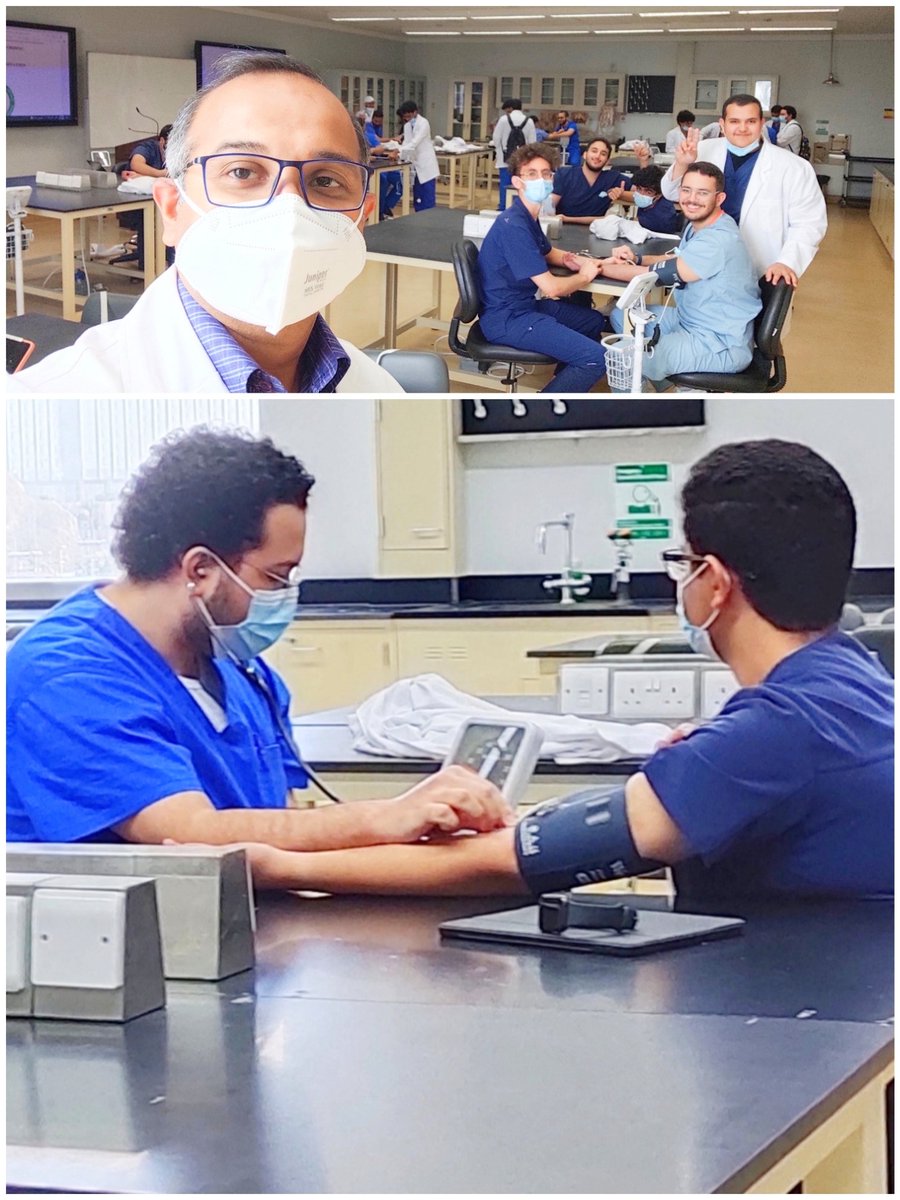 RAJUPHYSIOLOGY's tweet photo. Amazing to see the student's  enjoying their blood pressure recording sessions at our college ."A Clinical skill for the  the Life Time" ❤️ Happy to be a Medical Educator  @KSAU_HS @Coshp_j @moe_gov_sa #buddingdoctors @SaudiMOH 🌷Saudi doctors 🇸🇦 of future@SaudiSocietyME https://t.co/IeeqqdCRvC