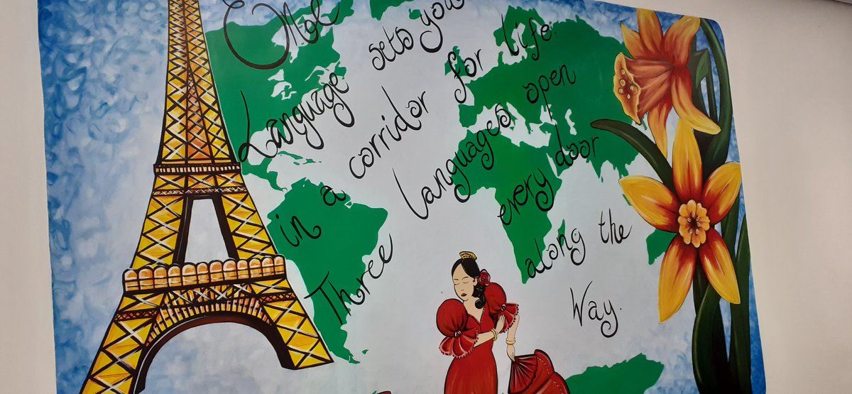ChepstowSpanish's tweet photo. Having fun preparing our @RoutesCymru presentation #languageambassadors #perseverance #ambition @chepstowschool https://t.co/B9ySutG9wO