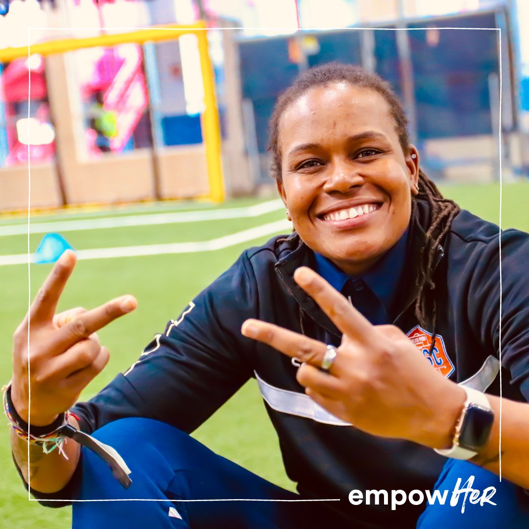 Meet Denise Wilson, the Girls Director of the Chelsea Piers Soccer Club at Chelsea Piers NY. Originally from Kingston, Jamaica she joined the Chelsea Piers family in 2015. Her advice is “If you think you can't you won’t. For you can do anything as long as you believe.”
#empowHER