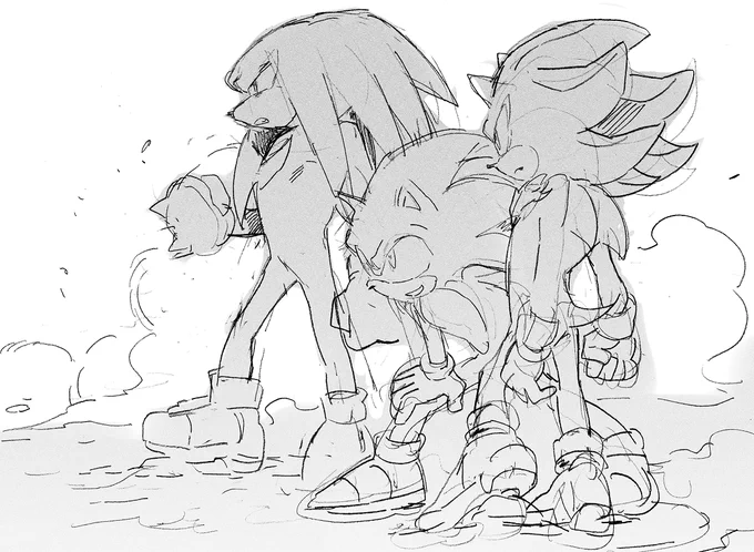 ちっとは楽しそうになってきたじゃん
#SonicTheHedgehog 