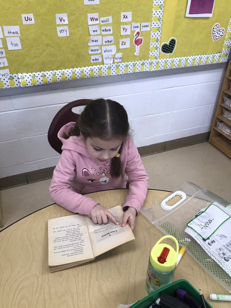 1st graders are super excited to read chapter books!