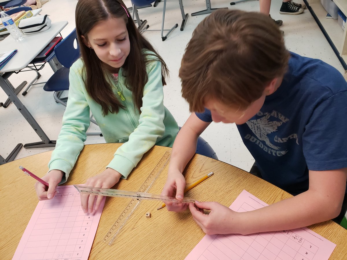 EatonTeaching's tweet photo. Measuring rectangular prisms to find volumes today in Adv 4 math! #teambcps @SparksES_BCPS @SparksES_BCPS @BCPSMATH https://t.co/oLZfUQPfjF