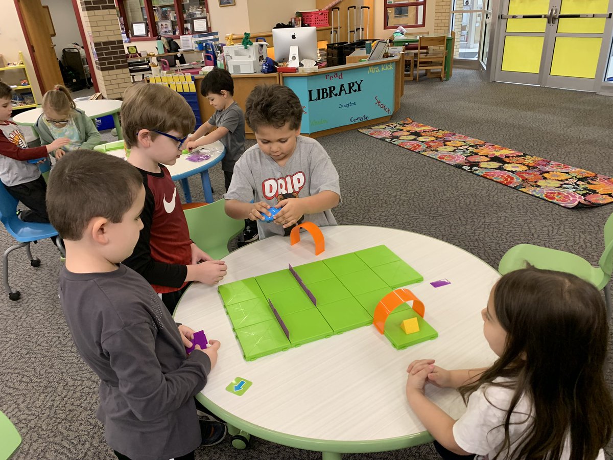 BigTreeReads's tweet image. First Graders learned about robots and coding when using our @LearningHandsOn Code &amp;amp; Go Robot Mouse. One of our little learners was heard saying… THIS IS SO FUN!