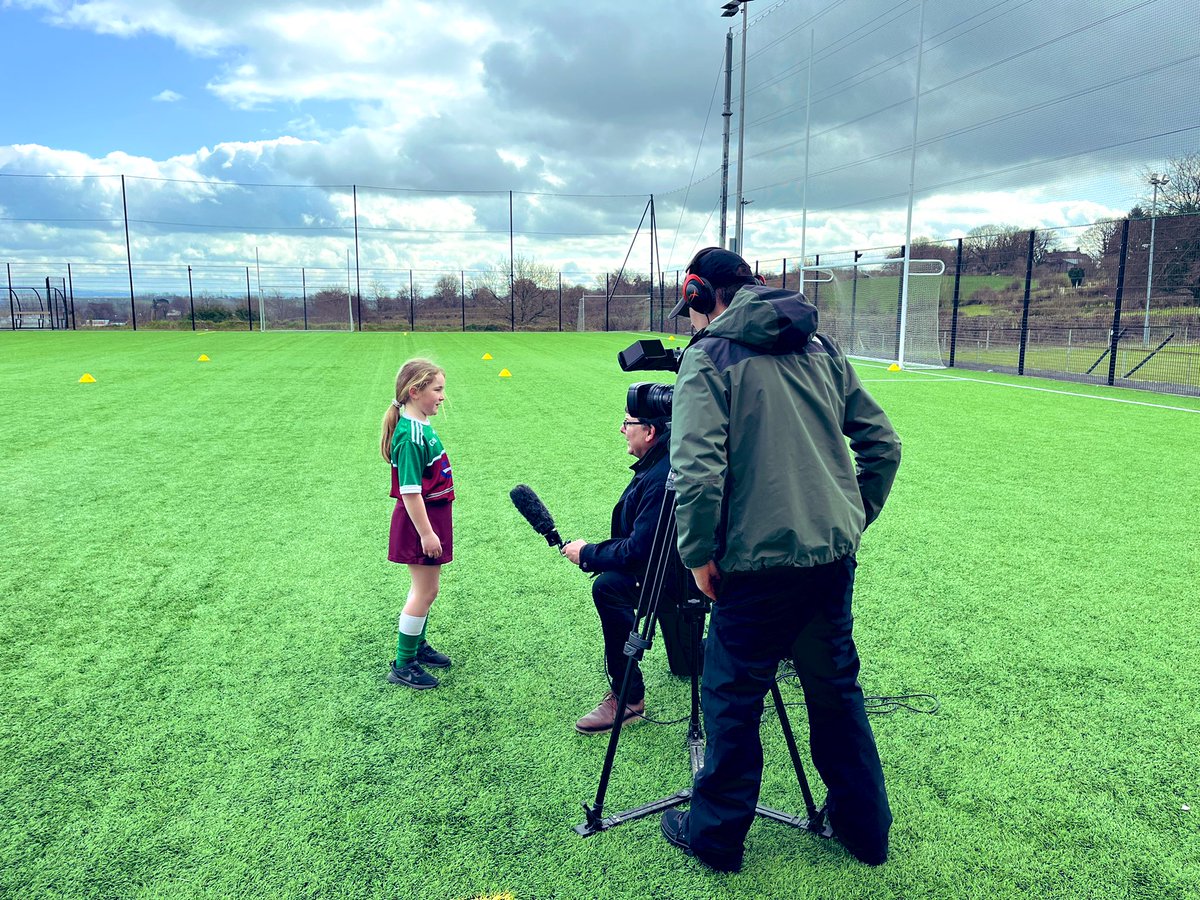 GAA IS BACK 😁 P4 pupils had a fantastic day @DunloyGAC Academy as Gaelic Games officially returned to our primary schools! Thanks to Woody & all @AontroimCnamB & @Gaelfast_GAA for organising a wonderful event! #GAA #ReturnToPlay 🔴🟢🟡⚪️