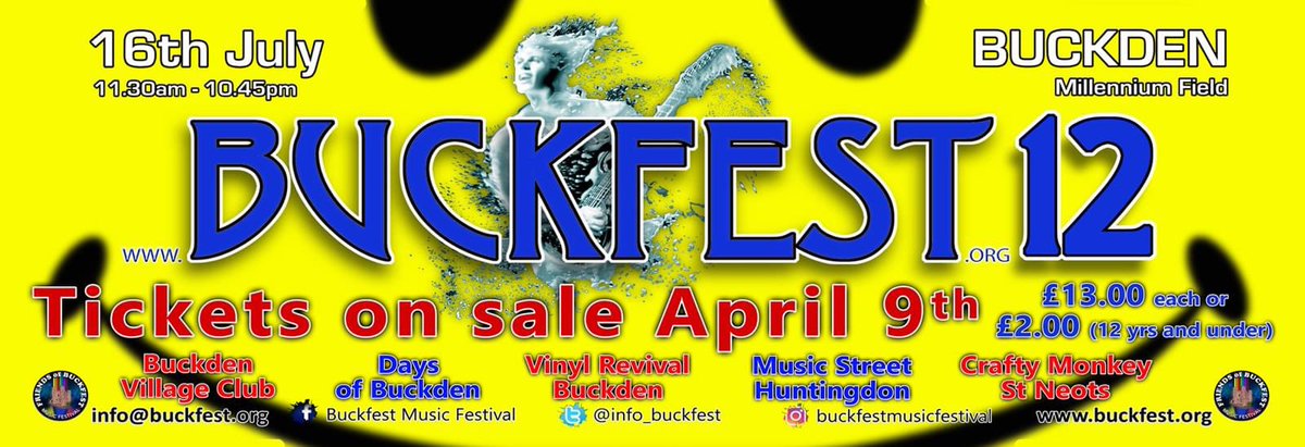 info_buckfest's tweet photo. Tickets are on sale from April 9th, get ‘em while they are hot!
#buckfest #festival #eafn #livemusic https://t.co/gFeoGoaWQa