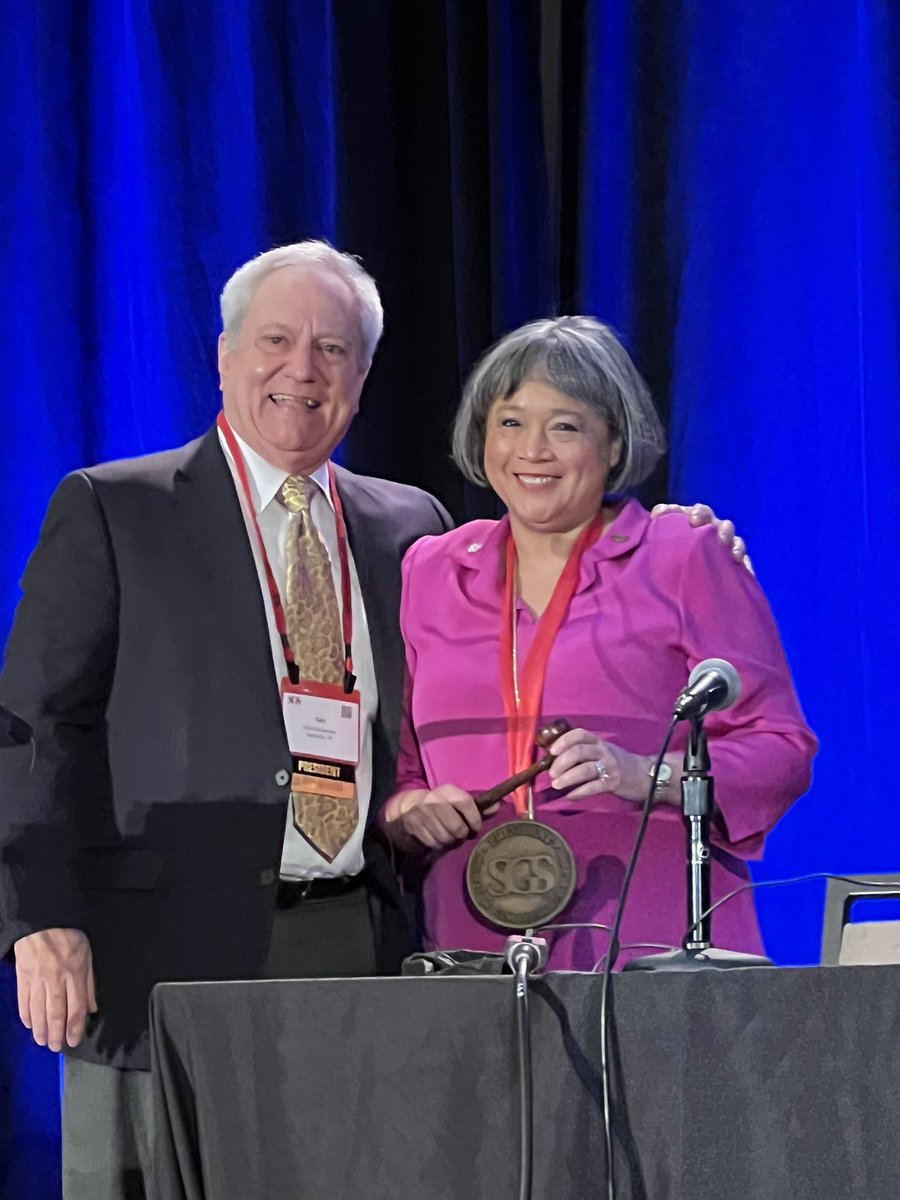 Kate Woodburn, MD (@kwoodburnmd) on Twitter photo “Speak softly and carry a big stick- well, I am the opposite!” <a href="/cheryliglesia/">Cheryl Iglesia MD</a>
She officially takes over as President of <a href="/GynSurgery/">Society of Gynecologic Surgeons</a> #SGS2022
Excited to see what the next 356 days holds! #womeninsurgery #FPMRS “Speak softly and carry a big stick- well, I am the opposite!” <a href="/cheryliglesia/">Cheryl Iglesia MD</a>
She officially takes over as President of <a href="/GynSurgery/">Society of Gynecologic Surgeons</a> #SGS2022
Excited to see what the next 356 days holds! #womeninsurgery #FPMRS