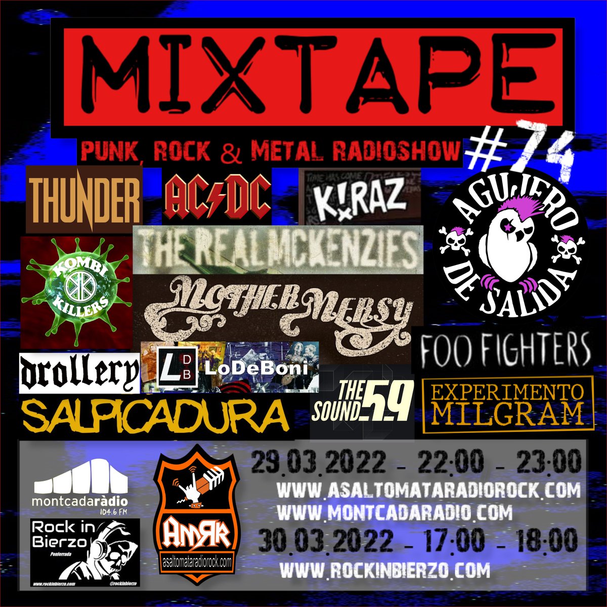 Mixtape Radio - Punk, Rock & Metal Radioshow tweet media