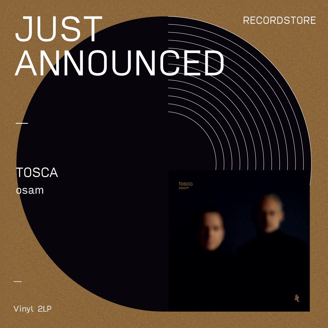 Recordstore.co.uk on Twitter "JUST ANNOUNCED Tosca Osam Double