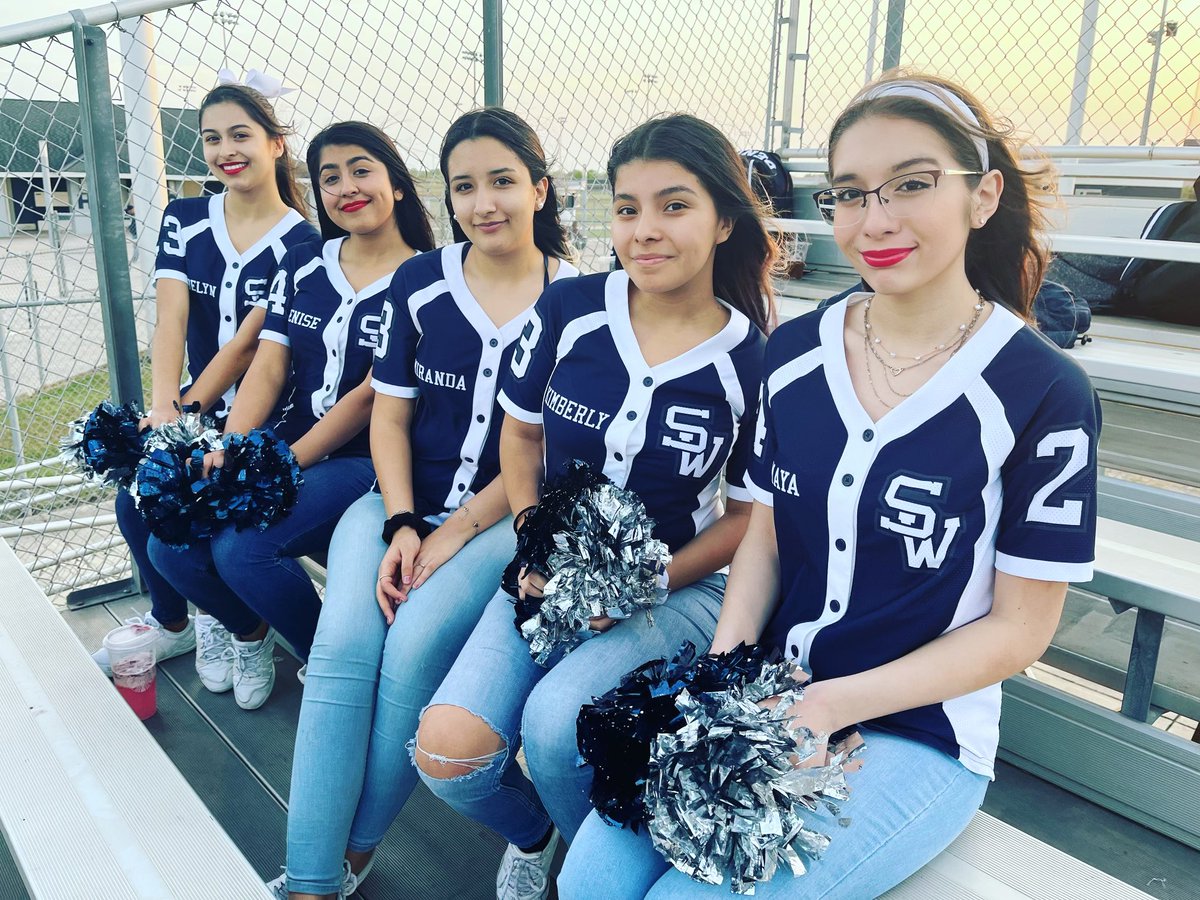 PSJA Southwest ECHS Javelina Cheerleaders supporting the Javelina baseball team! #PSJASWProud #PSJAProud #PSJAISD