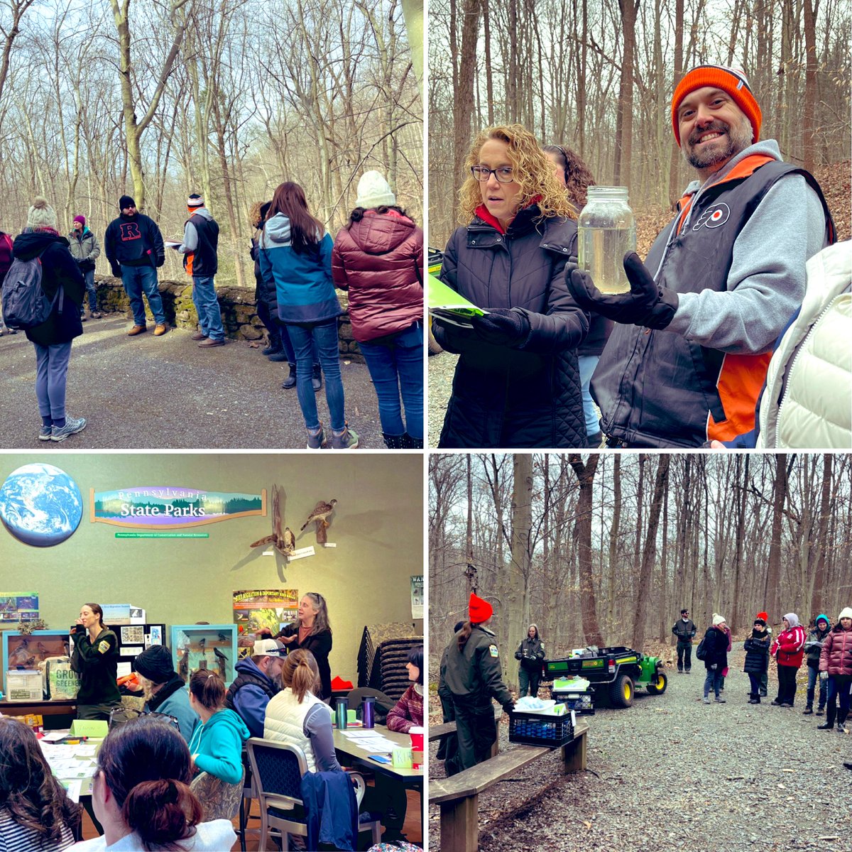 It’s MWEE DAY! Thanks to our friends at Nolde Forest <a href="/DCNRnews/">PA Department of Conservation & Natural Resources</a> for leading this awesome day of environment &amp; ecology learning! <a href="/BerksStem/">Berks STEM Connection</a> <a href="/opl_bciu14/">Office of Professional Learning @ BCIU</a> #BerksSTEM