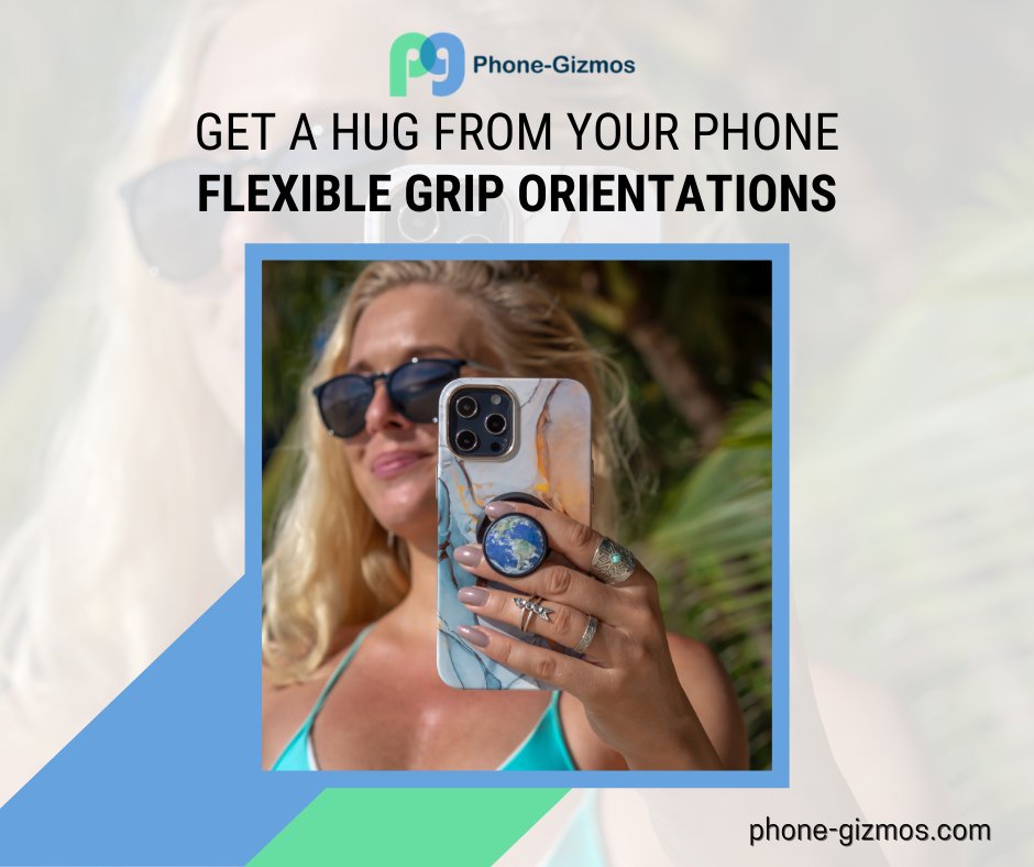 📱 Get a hug of security for your phone with #ZGrip! 
✅ This ergonomically designed mobile accessory offers flexible grip orientations just for you. 
👉 Come, visit our website to learn more phone-gizmos.com

#PhoneGizmos #ZGrip #ZMount 
#MobileAccessories #PhoneAccessory
