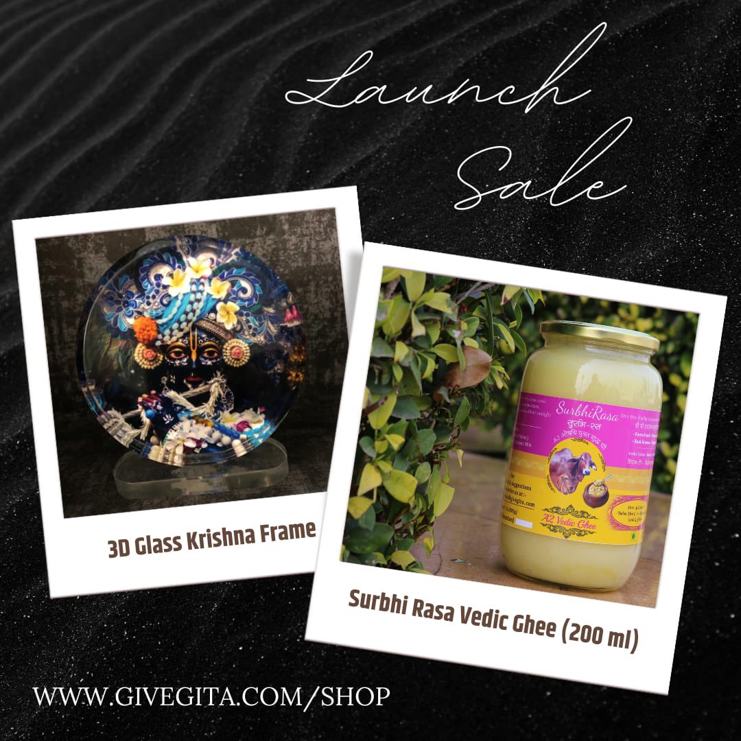 givegita's tweet photo. SPECIAL LAUNCH

Surbhi Rasa Pure Vedic Ghee is now available in 200 mL pack. Please Visit https://t.co/GHFvpI17EE

Get this Beautiful picture of Lord Sri Krishna in 3D glass Frame. Please visit https://t.co/msJ2m7D7n8

Thank You
Team-GIVE
92-1053-1053

#puredesighee #ghee #photo https://t.co/26p0q0meeN