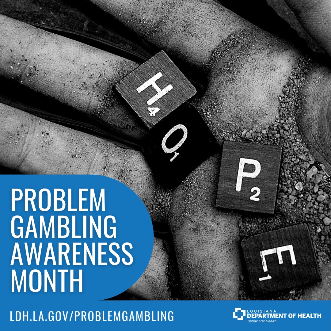 NEDeltaHSA's tweet photo. If you can’t set and stick to a limit of time and money spent gambling, you may have a problem. Treatment is free to Louisiana residents. Call the Louisiana Problem Gambling Helpline at 1 877 770 STOP (7867) or visit https://t.co/4V9le5m6It
#AddictionRecoveryLA #PGAM2022 https://t.co/lDpoOMmPTS