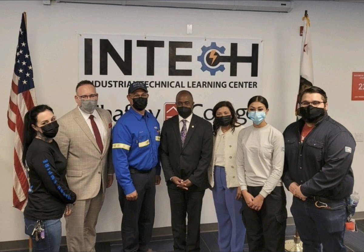 Chaffey College InTech Center graduates share their skills training success stories with US Secretary of Education Miguel Cardona &amp; Congresswoman Norma Torres. <a href="/cmta/">CA Manufacturers & Technology Association</a> <a href="/CalCommColleges/">California Community Colleges</a> <a href="/FLOTUS/">First Lady Melania Trump</a> <a href="/GavinNewsom/">Gavin Newsom</a> <a href="/CADeptEd/">CA Department of Education</a>