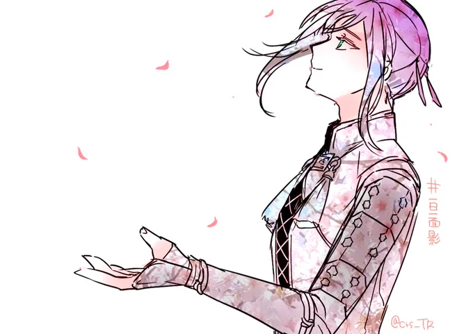 今日は桜が綺麗だったので #一日一面影 