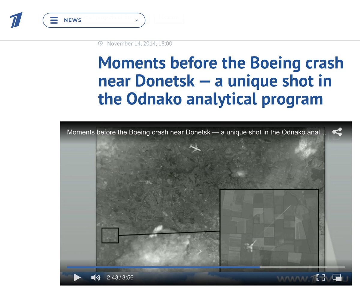 Abramovich owned this propaganda hellhole for almost 20 years. Throughout the first invasion of Ukraine, throughout the annexation of Crimea. Abramovich was the channel’s owner when it claimed that MH17 was shot down by a Ukrainian fighter jet. And he had no problem with it.