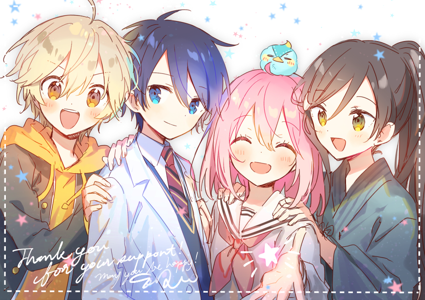 ひよイラストオーダー ヒヨちゃんがお誕生日！おめでとうございます🌟 これは最終巻のあとに