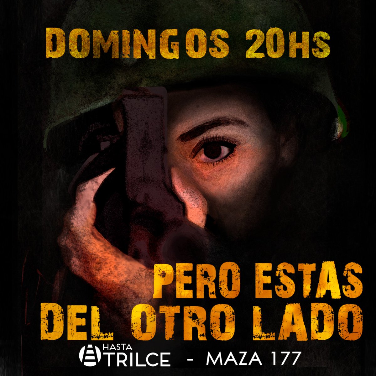 Luchoco79's tweet photo. Se viene el estreno este domingo. 
Pero estas del otro lado.
Gran equipo de trabajo.

#peroestasdelotrolado
Reservas: https://t.co/QUiX6B81YG https://t.co/mU9t8BS9QG