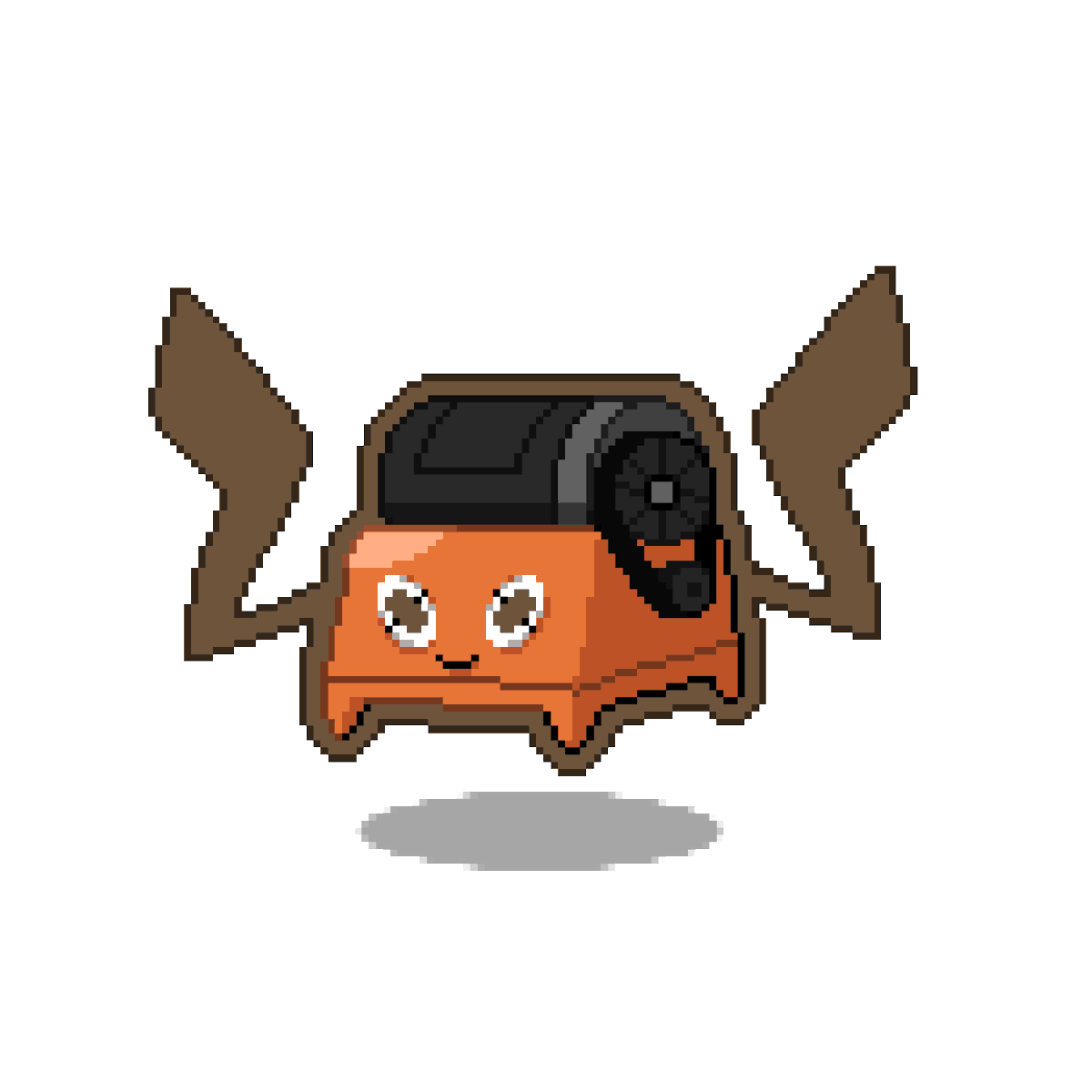 Axo_Knight64's tweet photo. It is 1am in the morning and i am very tired but here is my second Rotom form "Rotom Tumble" a Electric/Rock type based on rock tumblers! this probably doesn't look as good as it could but I'm tired and what to sleep now kay bye. #MAGIKROTOM50K https://t.co/M0J7kptrjq