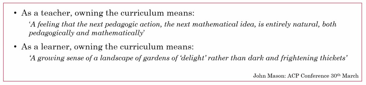 AccomplishEdu's tweet photo. Powerful words from @JohnMOxford about the curriculum @ArkCurriculum conference https://t.co/UwJ4N7v80p