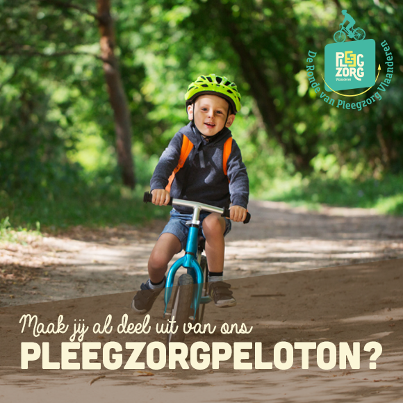 Vandaag start onze nieuwe campagne: 'De Ronde van Pleegzorg Vlaanderen'. We gaan zo al fietsend op zoek naar nieuwe pleeggezinnen. Wil jij meer weten? Surf dan naar derondevanpleegzorgvlaanderen.be  #pleegzorgpeloton #jethuisdelenverrijktjeleven