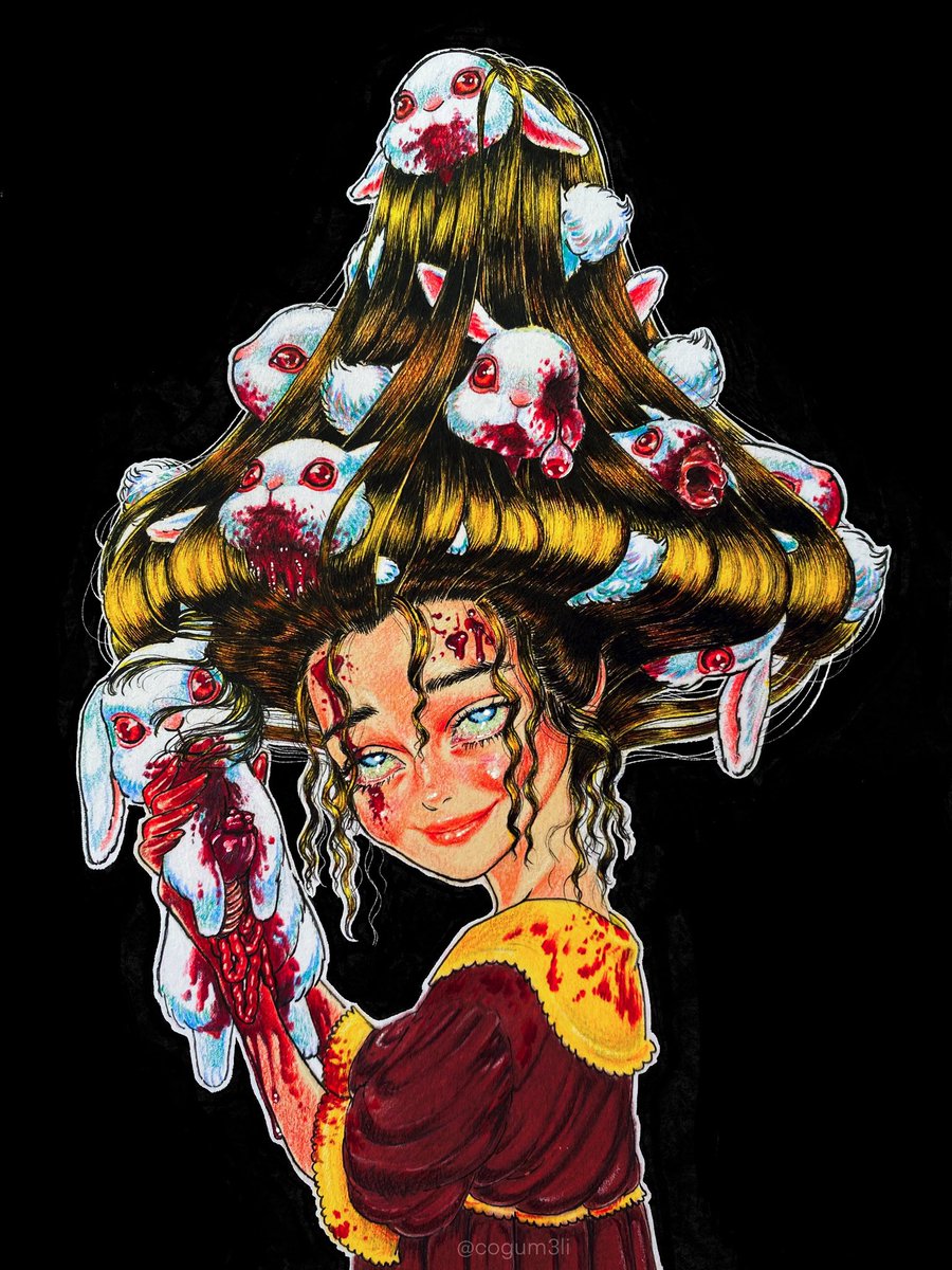 In her head                In real life