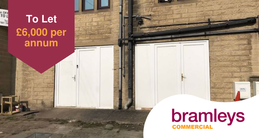 📣 Industrial Unit To Let
📍£6,000 per annum

This #Huddersfield property is available to rent, with immediate occupation and benefits from two loading doors and LED, low energy lighting throughout.

bit.ly/3tP3Xgb