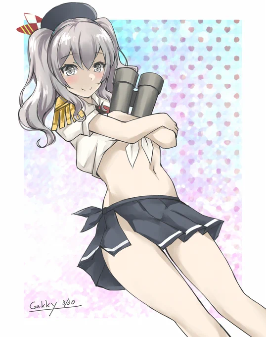 #艦これ版真剣お絵描き60分一本勝負_20220330
#艦これ版深夜の真剣お絵描き60分一本勝負 
鹿島さんと海に行きたい 