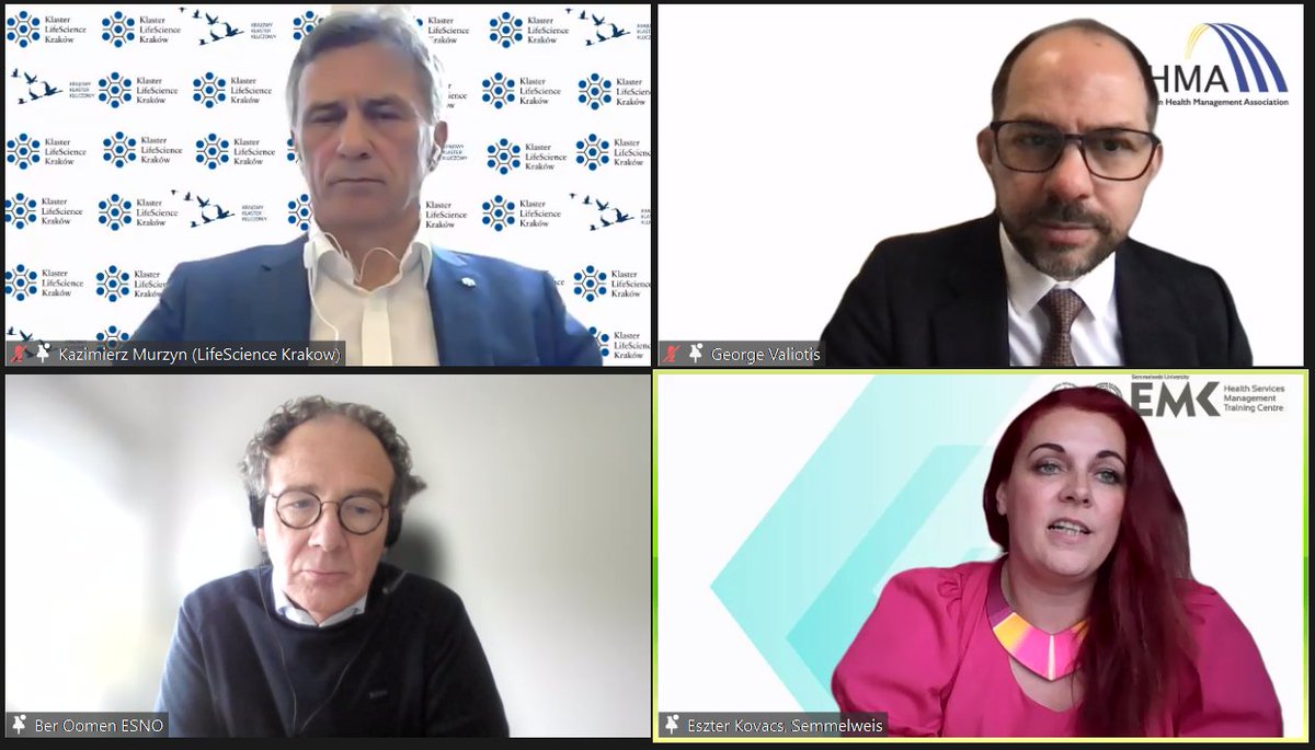 dish_project's tweet photo. Panel discussion starting now 🎙️ at the #DISHproject Final Conference with
Mr Ber Oomen, @ber_oomen from @esno_web
Dr Eszter Kovacs, @EszterKovacsHWF from @semmelweishu
Mr Kazimierz Murzyn from @lifescience_pl https://t.co/BTU6kXe11P