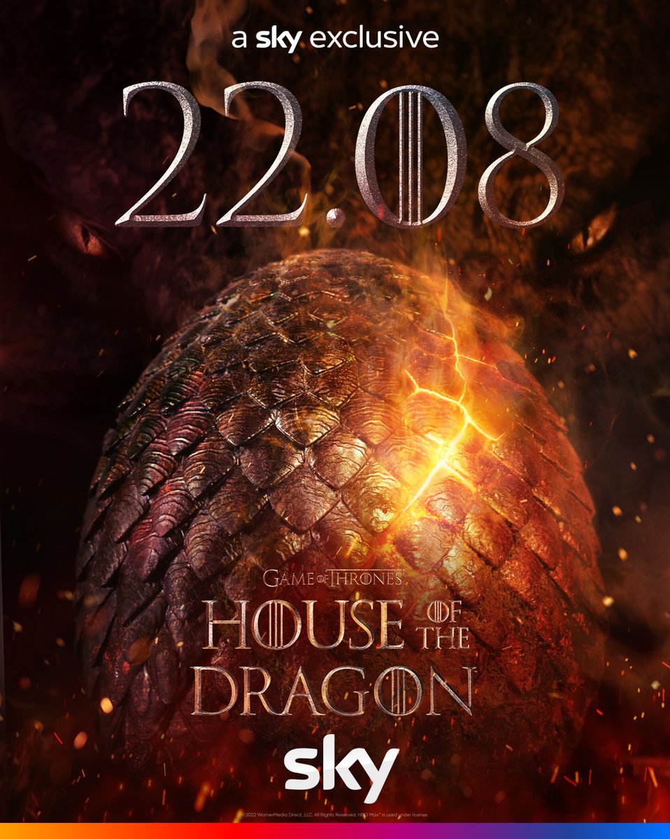 22 August 2022. #HouseOfTheDragon