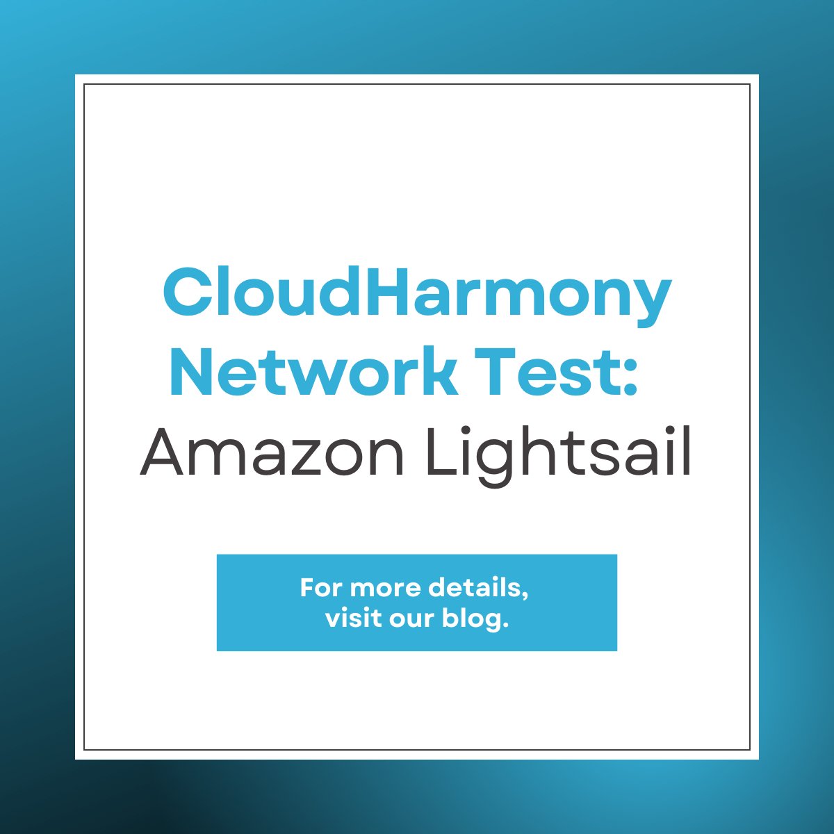 cloudharmony's tweet photo. #AmazonLightsail is a #VPS that allows users to build applications and websites with low-cost, pre-configured #cloud resources. Recently, we ran a performance test on this VPS to provide as much transparency as possible for our clients. What we found: https://t.co/FcQhxiMYN8. https://t.co/T68ywr1EAs