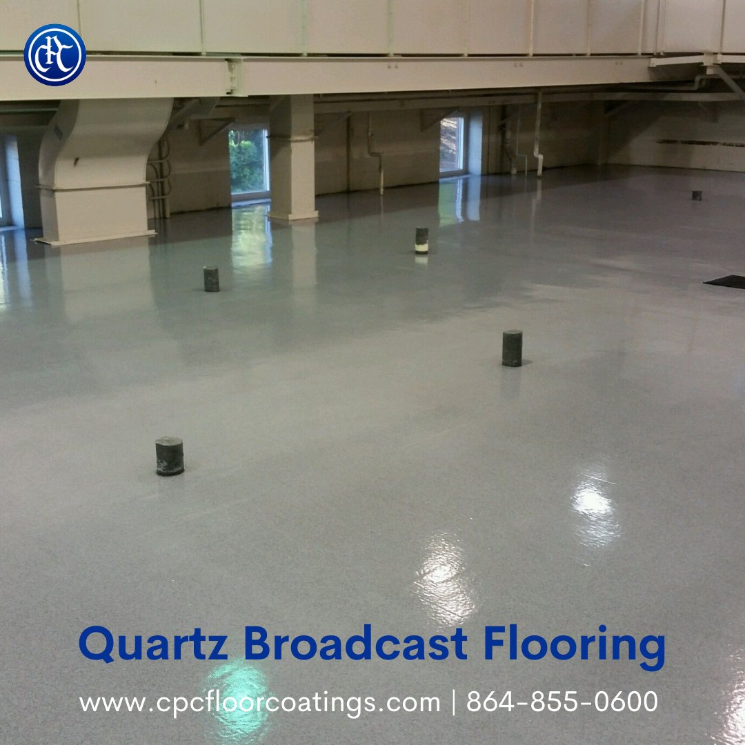 CPCFloorCoating's tweet photo. We are ready to give you the durable, high-quality floor you're looking for. Contact us today to upgrade your space! #QuartzBroadcastFlooring #CPCFloorCoatings https://t.co/hCjVw1wp45