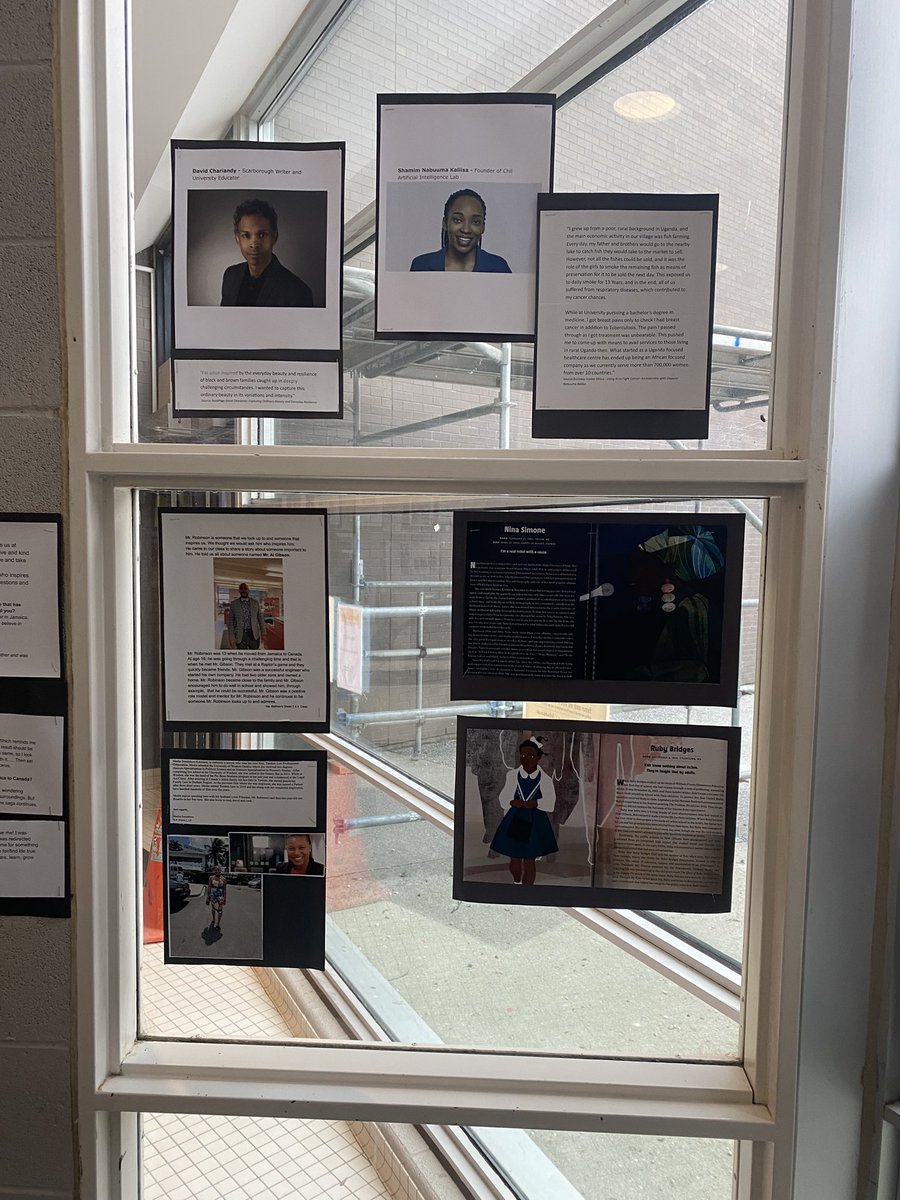 Showcasing Black excellence beyond sports and the arts and beyond the month of February. History is continuous and should be recognized daily. <a href="/OakridgeJPS/">Oakridge Junior Public School</a> <a href="/Vasukitdsb/">Vasuki Murphy</a> <a href="/LizBHolder/">Liz Holder</a> <a href="/LC3_TDSB/">TDSB LC3</a>