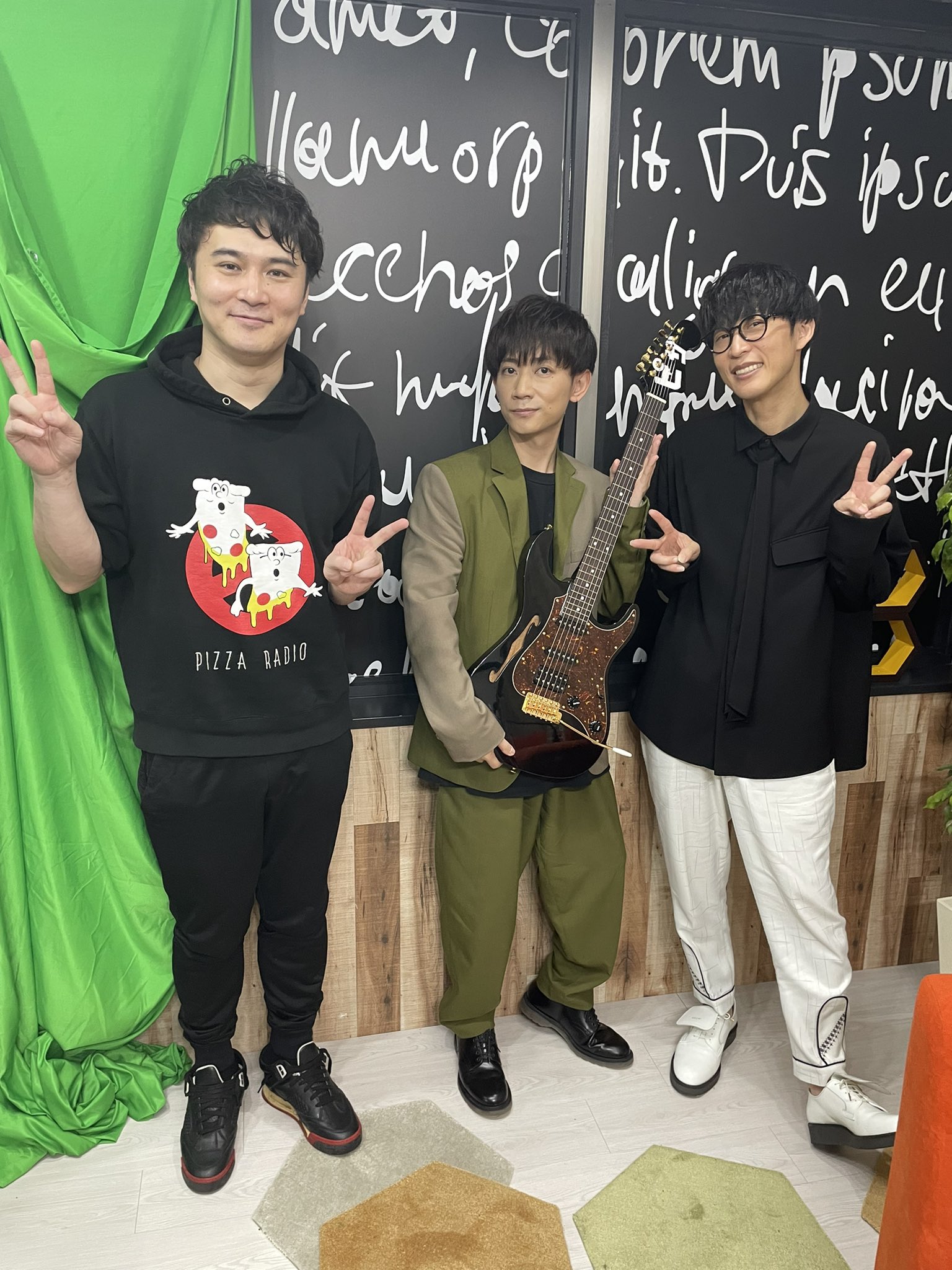 未使用】ピザラジオ 黒パーカー XL 加藤順一/オーイシマサヨシ/ピザラジ