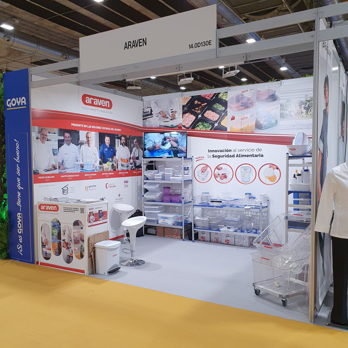 aravenhoreca's tweet photo. 🌟Muchas gracias a todos los amigos,clientes y colaboradores que han disfrutado de @madridfusion  tanto como nosotros! Un agradecimiento muy especial a los chefs @jesusalmagro, @ArrabalChef y #PascalBarbot por su energía🙌y buena cocina durante los showcookings

#madridfusion2022 https://t.co/yVteO745j8