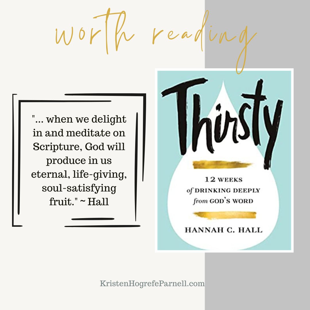 khogrefeparnell's tweet photo. My current read by @HannahCHall is so good, ya'll. #amreading #thirsty https://t.co/loLXZj5Nq1