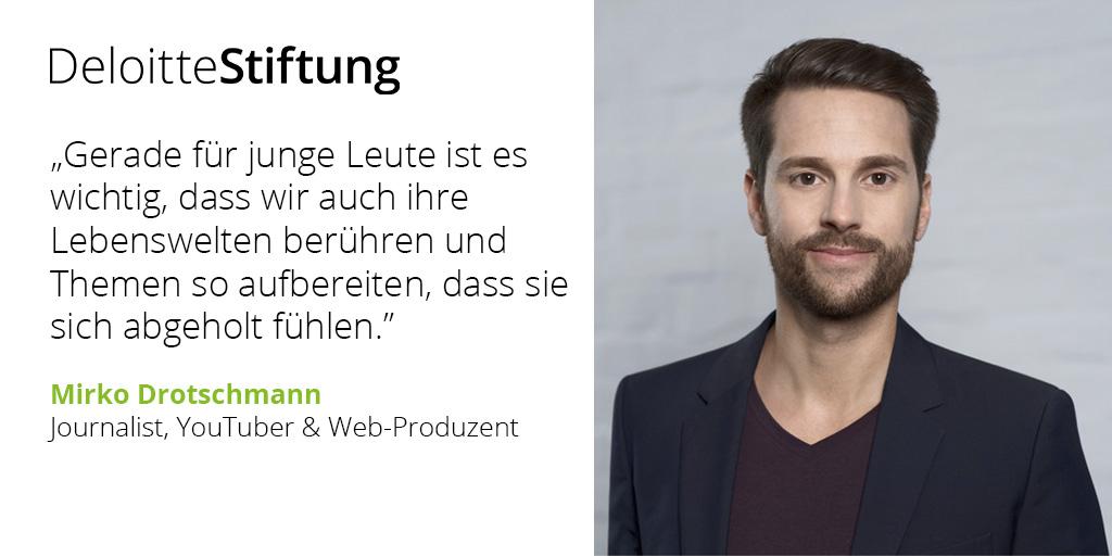 DeloitteDE's tweet photo. Bildungsarbeit ist auch Kommunikationsarbeit. Deshalb erhalten die Gewinnerprojekte der Kategorie Innovation des #HiddenMoversAward einen individuellen Kommunikationsworkshop. Mit dabei: Das Team von Invest It! und @MrWissen2Go.
Mehr Infos hier: https://t.co/g18PdhyyXo https://t.co/eAFTu2zYLB