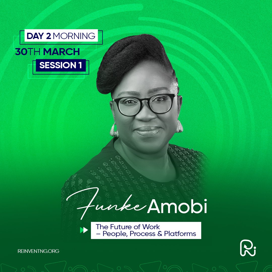 theonlyebuka's tweet image. I’m not going to lie I enjoyed every bit of yesterday’s session at the #ReinventConference and with what I heard from Funke Amobi at this morning’s session I’m sure her evening sessions going to be enlightening
Join us here by 5pm this evening bit.ly/reinventlive