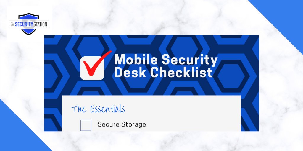 *New Blog Post* What do you need for the most efficient mobile security desk? We’ve rounded up a list of essentials and nice-to-haves. thesecuritystation.com/blog-mobile-se…
...
#SecurityCompany #FacilitiesManagement #VenueManagement #EventSecurity #furniturefixuresequipment #TheSecurityStation