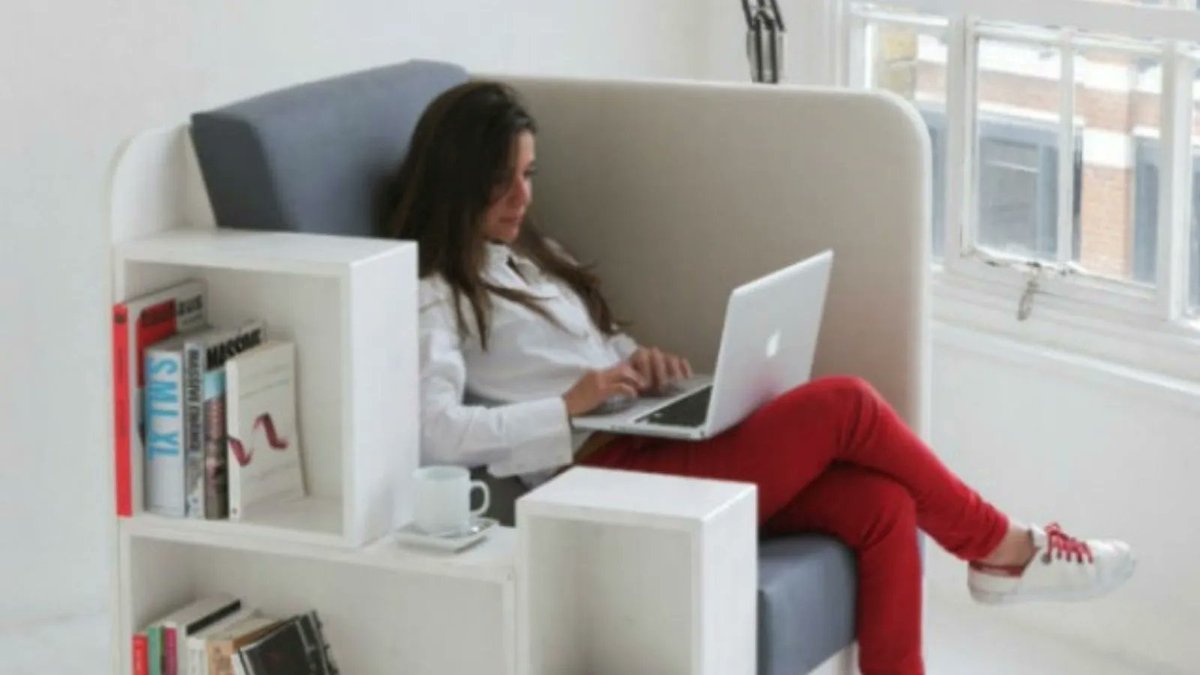 mark286_mark's tweet image. I love this idea!  The Open Book Chair is a seat and a library in one. It’s a comfortable reading space that also displays books and magazines.
#DesignThinking #DesignInspiration #bookchair #ideas #leathercleaningandrepair