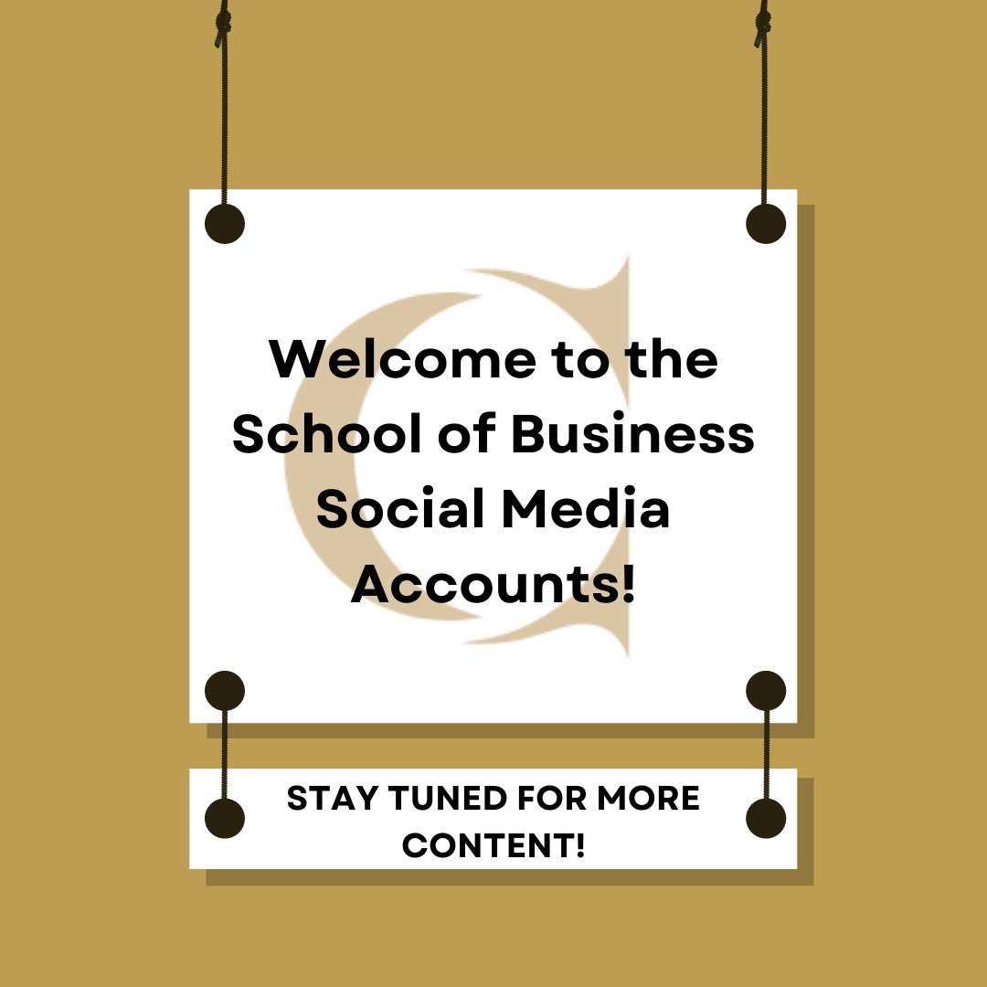 Hey #Condors! Welcome back to ConestogaBiz! Follow us on all platforms to learn about programs, professors, students and activities related to the School of Business. Keep your eye out for our next post! #gettingbacktobusiness 

#conestogacollege #ontariocolleges #condors