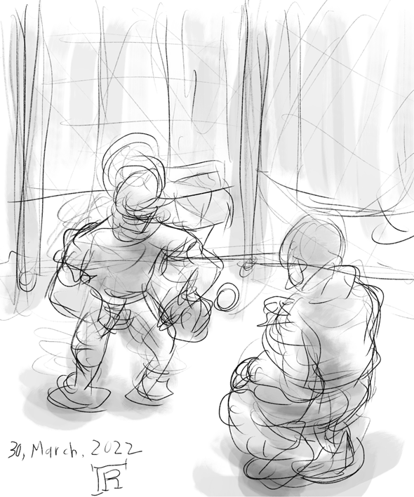 Hageus_Hagekura's tweet photo. #AdobeFresco #thenaturalwaytodraw #KimonNicolaides #毎日のコンポジション #日々描く #ジェスチャードローイング #dailycomposition #gesturedrawing #quickdrawing #lifedrawing #artpractice https://t.co/3I4GZCsvsk